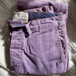 Jack Wills lavender chinos